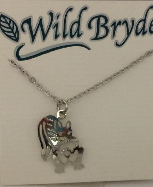 Feisty Squirrel Necklace by Wild Bryde