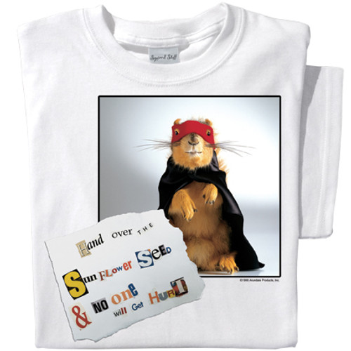 Hand Over the Seed Squirrel T-shirt