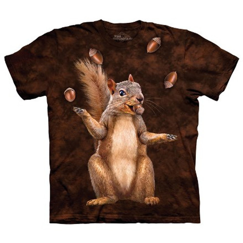 Nut Juggler Squirrel T Shirt