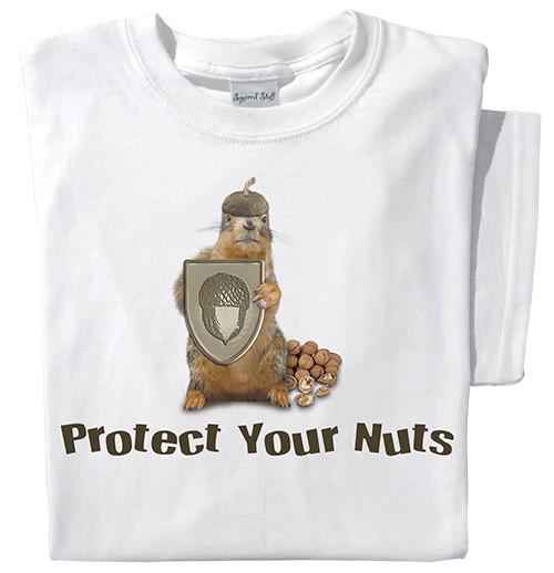 Protect Your Nuts Squirrel T-shirt