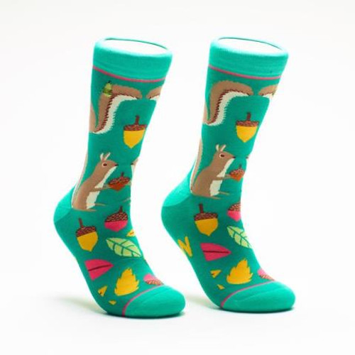 Aw Nuts Squirrel Socks