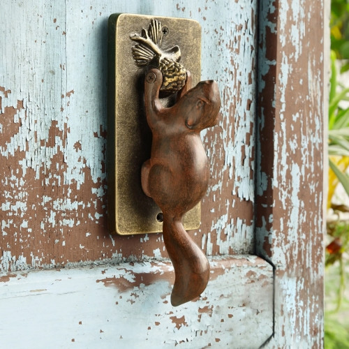 Squirrel Doorknocker