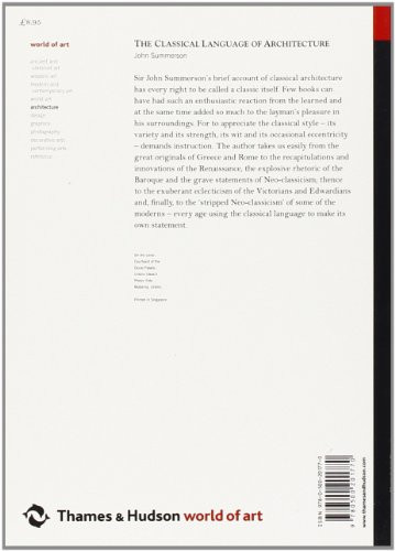 Classical Language of Architecture (World of Art) - superdealbookstore