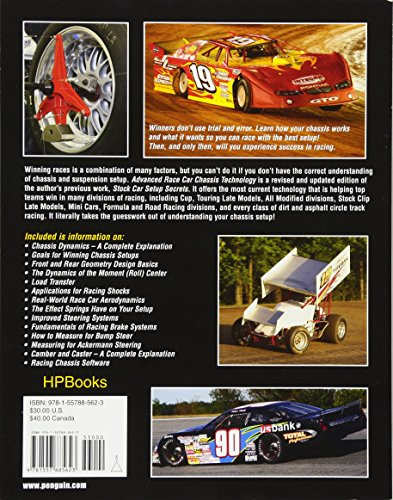 Advanced Race Car Chassis Technology HP1562: Winning Chassis Design and Setup for Circle Track ...