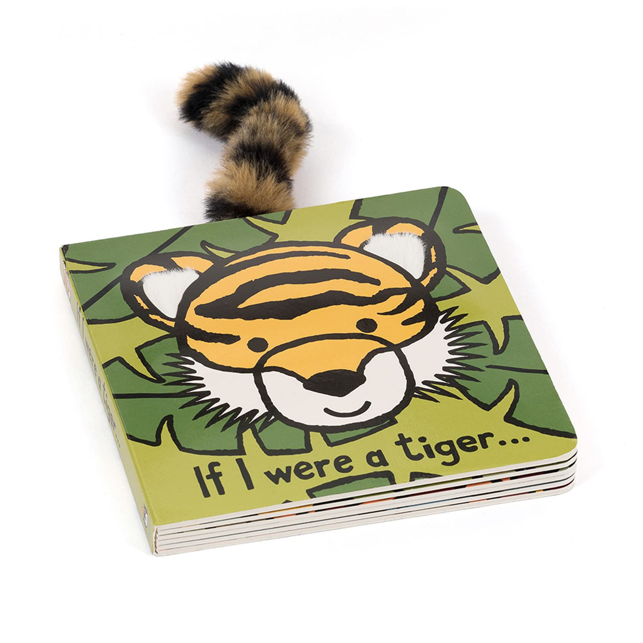 Jellycat If I were a Tiger: A Touch and Feel Board Book Children's Book ...
