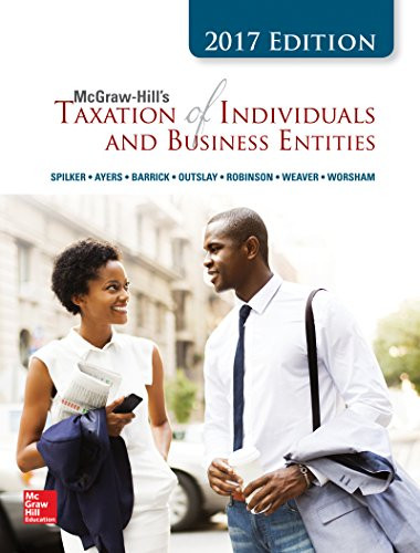 McGraw-Hill's Taxation of Individuals and Business Entities 2017 Edition, 8e - superdealbookstore