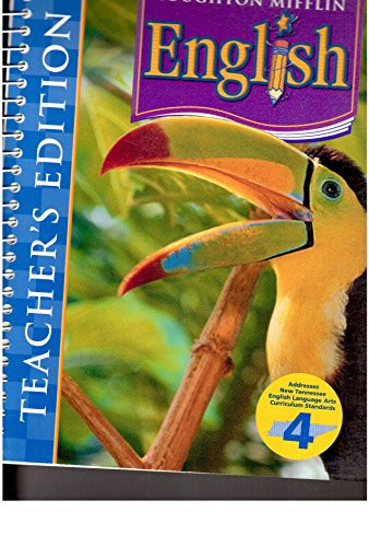 Houghton Mifflin English Grade 4, Teacher's Edition superdealbookstore