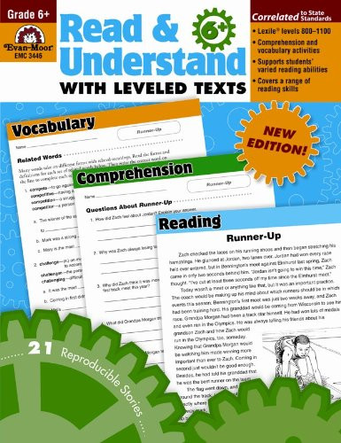 Read & Understand with Leveled Texts, Grade 6