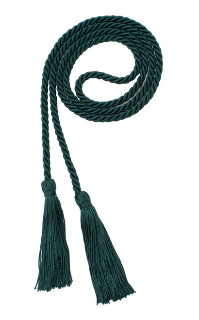 Tassel Depot Graduation Honor Cord - Dark Green - Every School Color Available - Made in USA