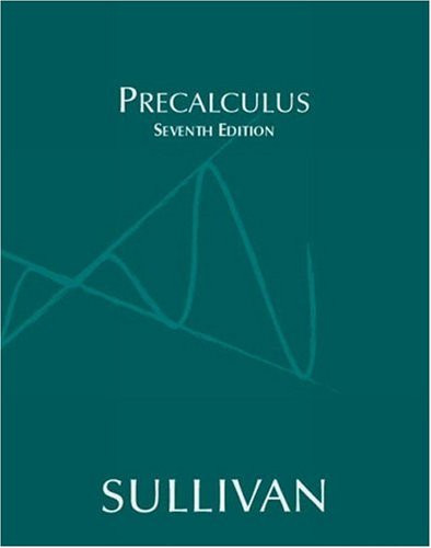 Precalculus (7th Edition)