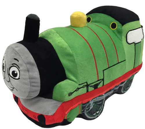 Thomas and Friends Plush Stuffed Percy Pillow Buddy - Super Soft Polyester Microfiber, 15 inch (Official Mattel Product)