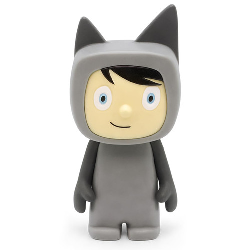 Tonies Creative Audio Character - Record and Upload up to 90 Minutes of Your Own Stories and Songs - Gray/Light