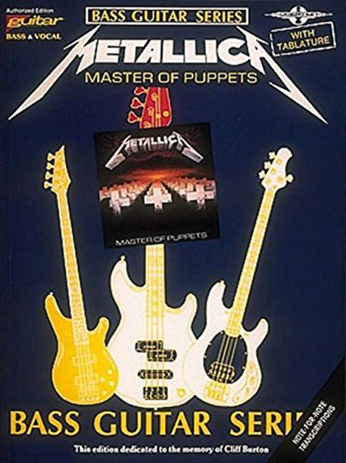 Metallica - Master of Puppets* (Bass Guitar)