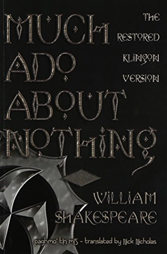 Much Ado About Nothing: The Restored Klingon Text