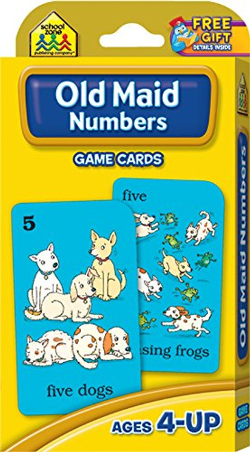 Old Maid Game Cards
