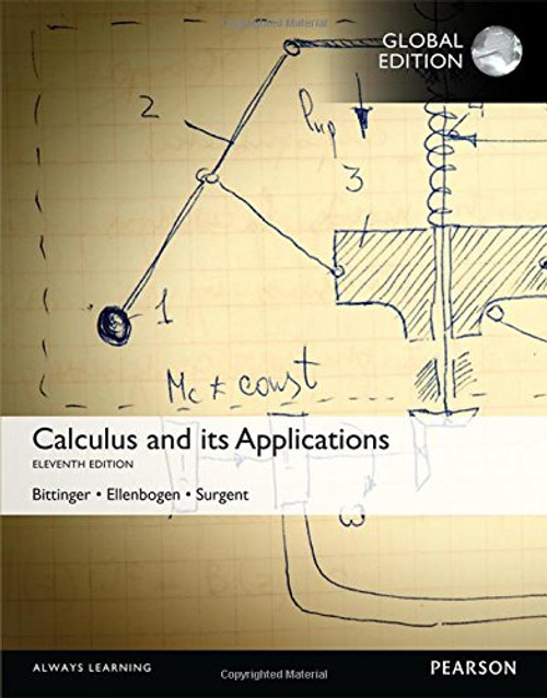 Calculus And Its Applications, Global Edition