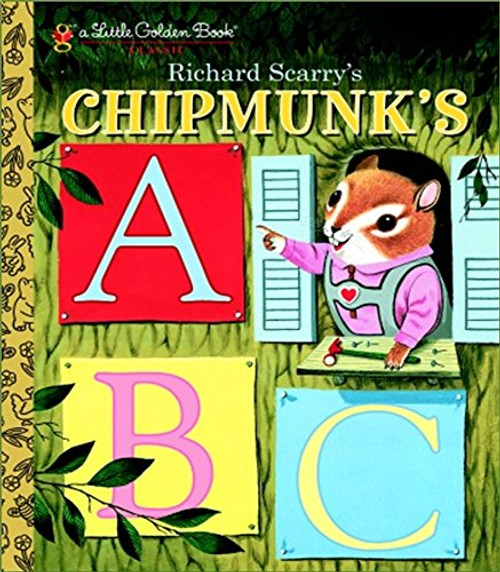 Richard Scarry's Chipmunk's ABC (Little Golden Book)