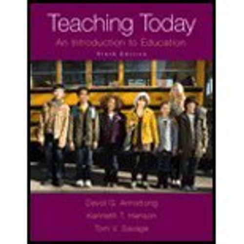 Teaching Today: An Introduction to Education
