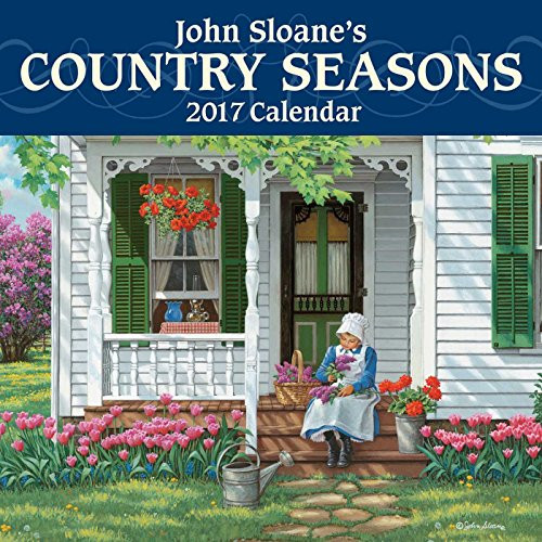 John Sloane's Country Seasons 2017 Mini Wall Calendar