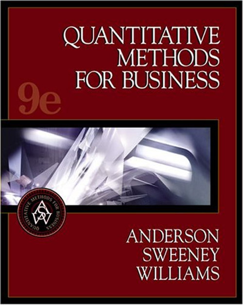Quantitative Methods for Business with EasyQuant Tutor for Excel