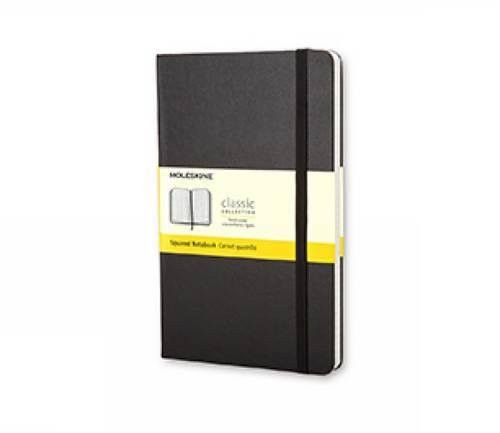 Moleskine Classic Notebook, Large, Squared, Black, Hard Cover (5 x 8.25) (Classic Notebooks)