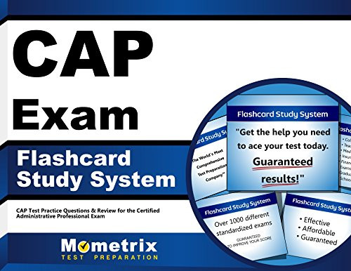 CAP Exam Flashcard Study System: CAP Test Practice Questions & Review for the Certified Administrative Professional Exam (Cards)
