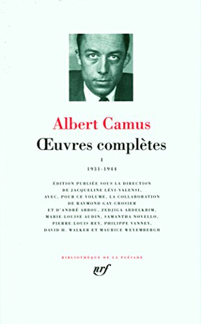 Oeuvres Completes 1 [Bibliotheque de la Pleiade] (French Edition)