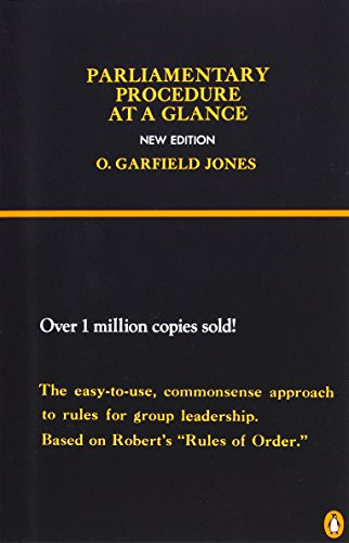 Parliamentary Procedure at a Glance: New Edition (Reference)