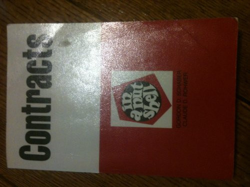 Contracts (Nutshell Series) Contracts (Nutshell Series)