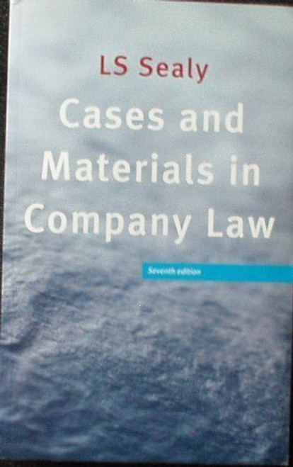 Cases and Materials in Company Law