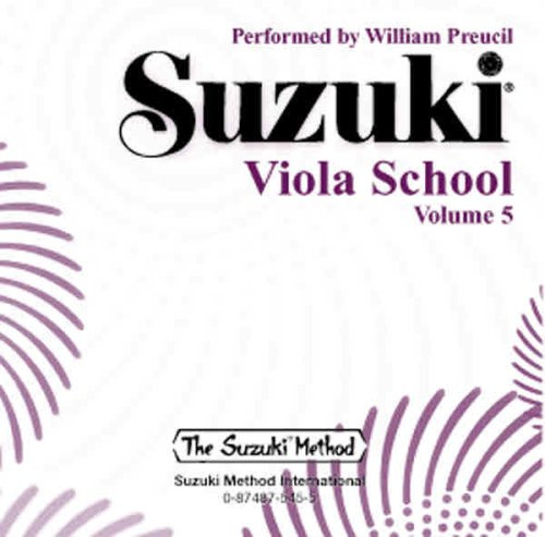 Suzuki Viola School, Vol. 5