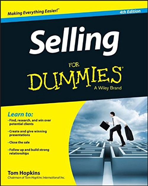 Selling For Dummies Selling For Dummies