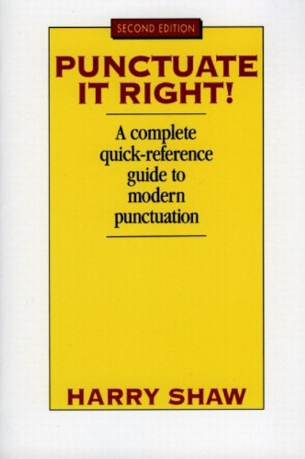 Punctuate It Right