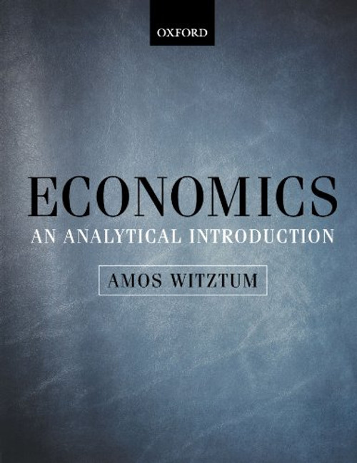 Economics: An Analytical Introduction