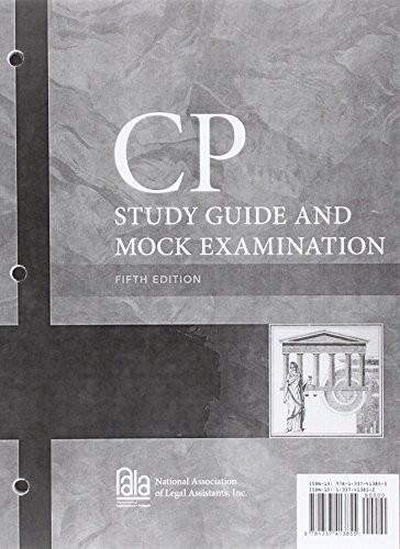 CP Study Guide and Mock Examination, Loose-Leaf Version