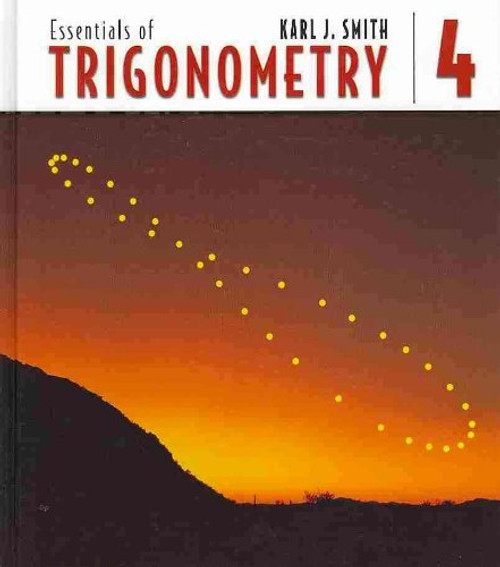 Essentials of Trigonometry (Book Only) Essentials of Trigonometry (Book Only)