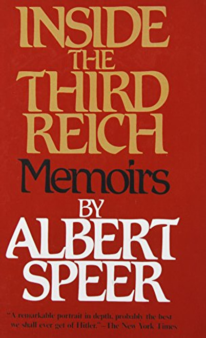 Inside the Third Reich: Memoirs