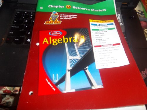 Algebra 1 Chapter 13 Resource Masters