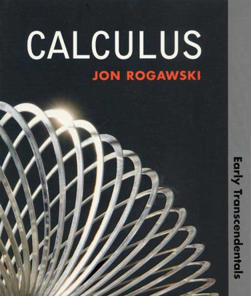Calculus: Early Transcendentals (Paper) Calculus: Early Transcendentals (Paper)