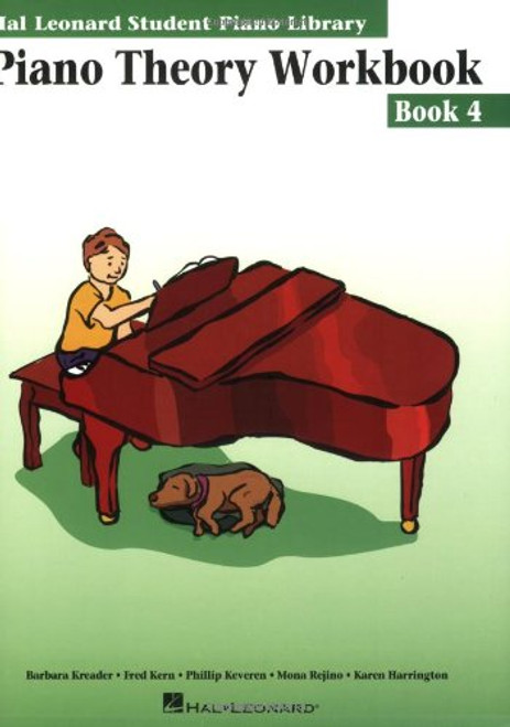 PIANO THEORY WORKBOOK 4 HLSPL (Hal Leonard Student Piano Library)