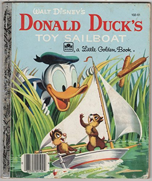 Walt Disney's Donald Duck's toy sailboat (A Little golden book)