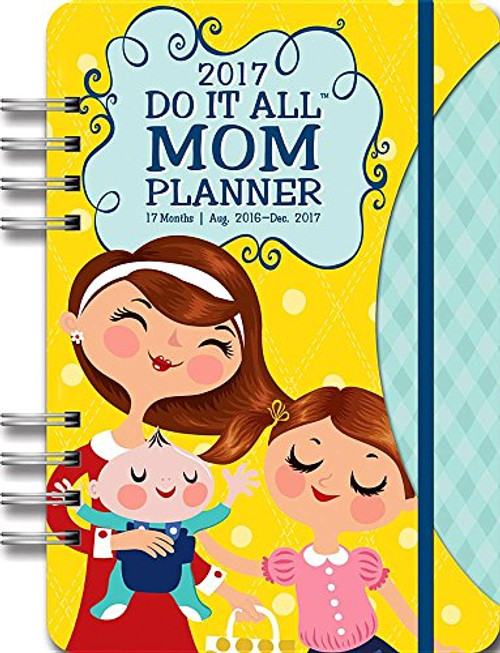 Orange Circle Studio 17-Month 2017 Do It All Planner, Mom's Do It All