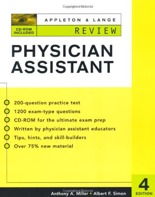 Appleton & Lange Review for the Physician Assistant (Appleton & Lange Review Book Series)