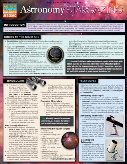 Astronomy: Stargazing (Quick Study Academic)