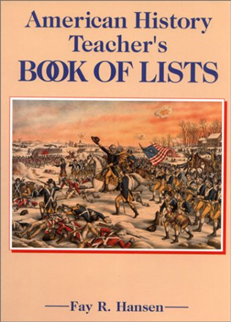 American History Teacher's Book of Lists