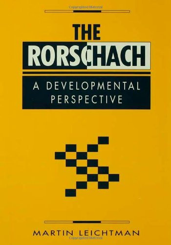 The Rorschach: A Developmental Perspective