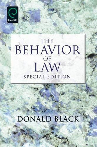 The Behavior of Law, Special Edition