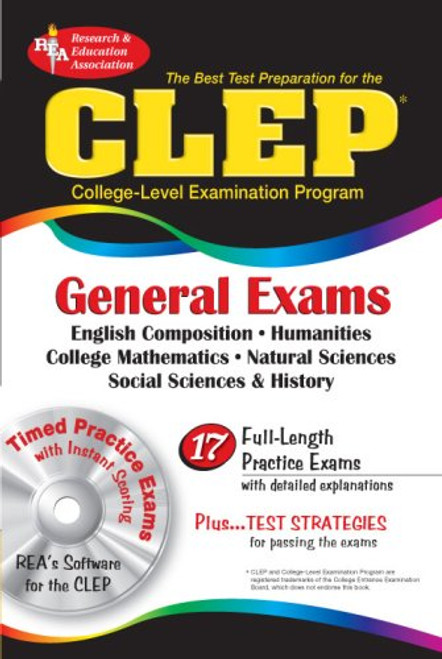 CLEP General Exams w/ CD-ROM (CLEP Test Preparation) CLEP General Exams w/ CD-ROM (CLEP Test Preparation)