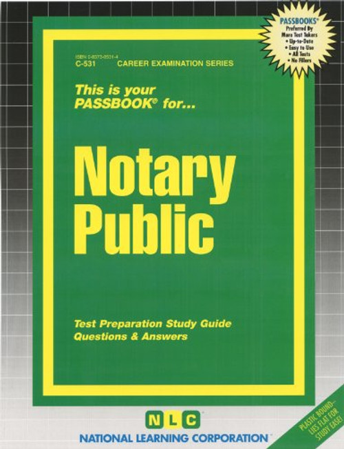 Notary Public (Passbooks)