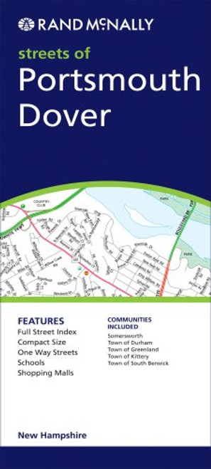Rand McNally Street of Portsmouth, Dover, New Hampshire